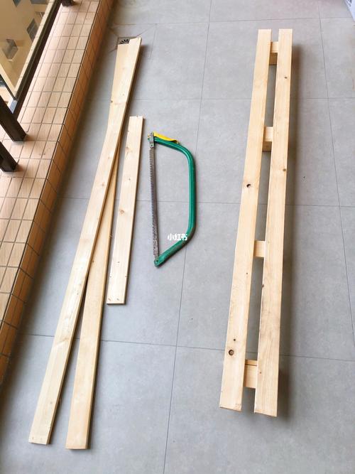 自制简易花架子_花架_新手_兴趣爱好_手工