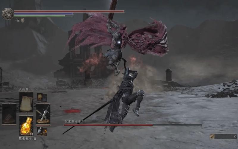 【黑暗之魂3环之城dlc】法兰尬舞击杀系列:再见了,盖尔爷爷