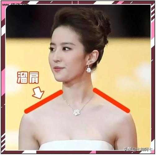 对我知道一字肩很美, 也很有女人味,可是真的不适合溜肩,本来 露出