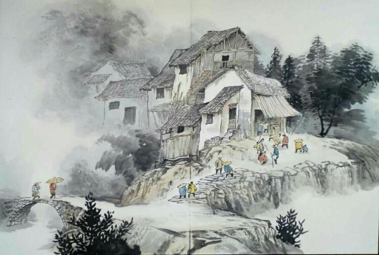 乡村小道(王宁收藏)