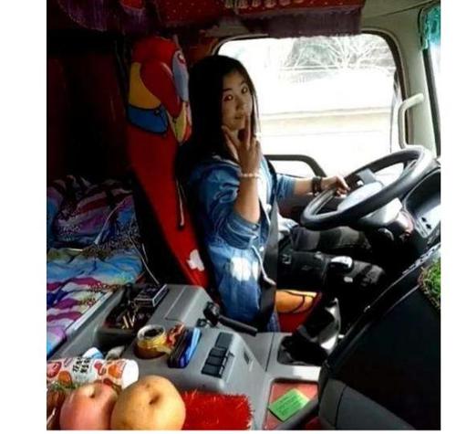 美丽女司机把卡车装扮的像温馨的家,火遍网络!