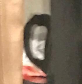 在一个宾馆窗户看到了鬼脸