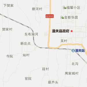 渭南市潼关县历史地图