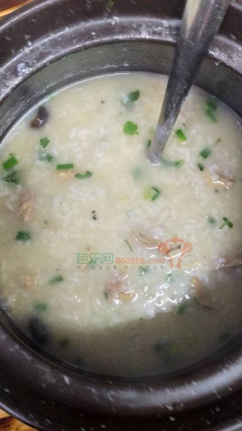 煲仔 鸡粥