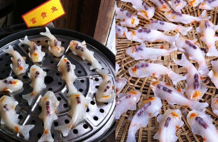 小吃富贵鱼 嘉兴西塘