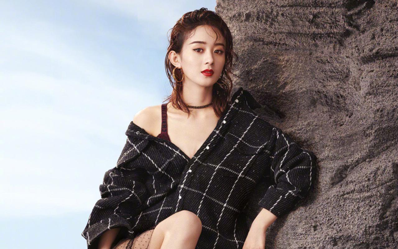 赵丽颖成熟性感高清桌面壁纸