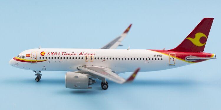 特价jcwingslh4067天津航空a320neob-8953手办玩具