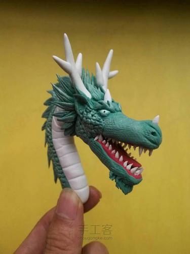 粘土做的逼真中国龙教程图解