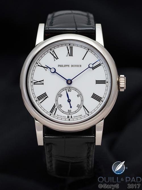 foundation piece: philippe dufour simplicity in white gold