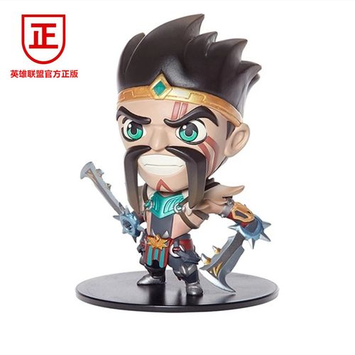 官方正版lol英雄联盟荣耀行刑官德莱文手办q版公仔模型摆件游戏
