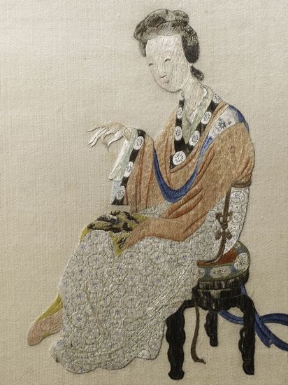 明代顾绣绣本来源初探