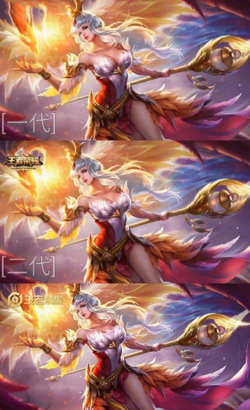 王昭君历代海报变化,原皮肤臃肿,偶像歌手的5代变化最扎心