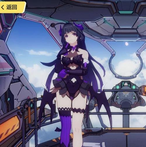 崩坏3芽衣最美的恶魔服装去掉黑纱后会怎样太好看了