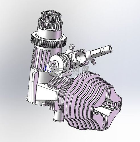 单缸发动机图纸设计
