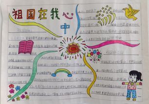 高中生的祖国成长手抄报 祖国成就手抄报