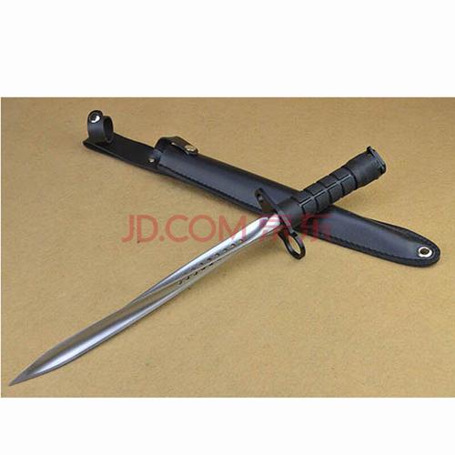 三棱刺 军刺 匕首 防身棍刀 野营刀具 户外军刀 直刀 三棱 m9螺旋