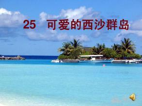 西沙群岛手抄报