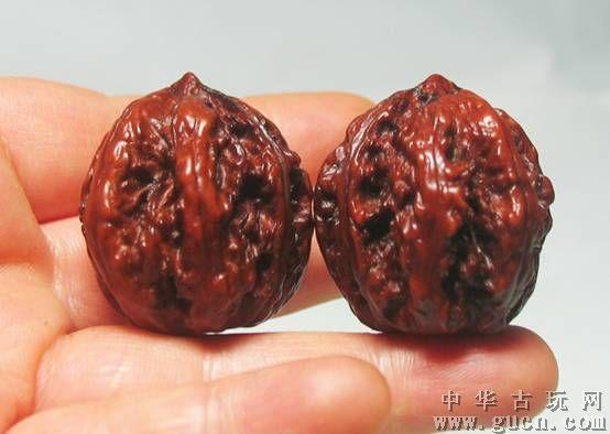 已包浆灯笼核桃-八棱灯笼文玩核桃