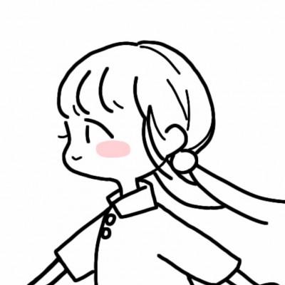 软锦:"简笔画女生头像/可爱/卡通头像"