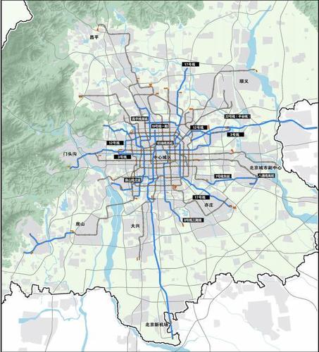 北京2035,14张规划图看北京未来
