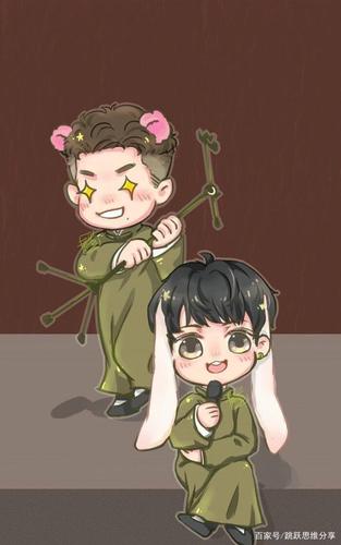 "我叫孟鹤堂,这是我的搭档周九良.