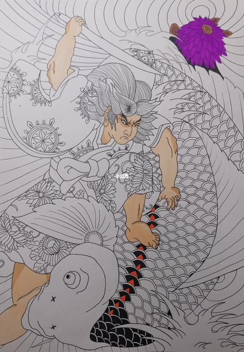 鬼若丸_手绘_文化_绘画