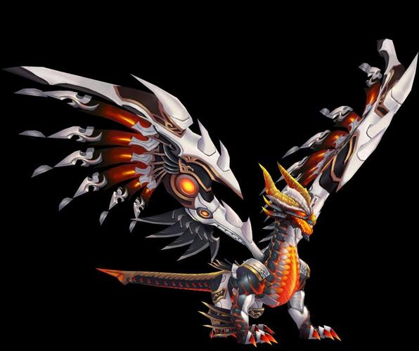 战甲飞龙,机械龙,科幻风