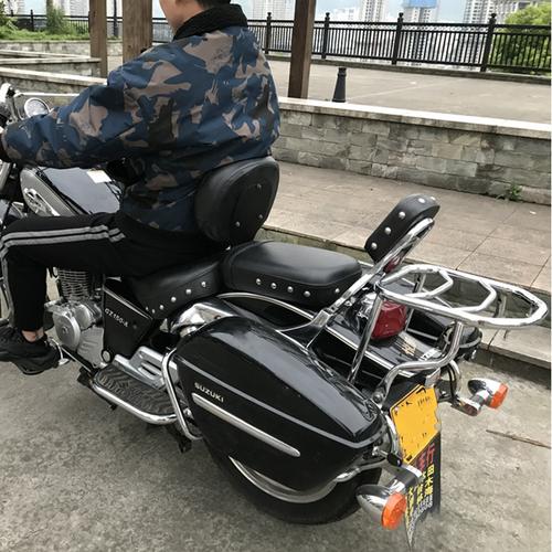 适用豪爵铃木酷悦gz150a后货架gz150e改装尾箱架48升后备箱配件