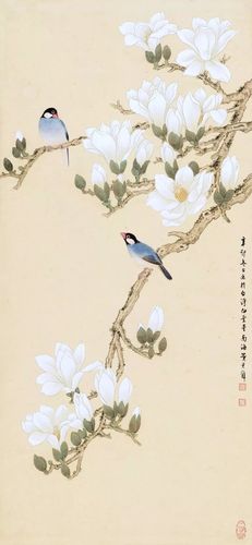 王雪涛曾谈述花鸟画在意境创作中画情,画理,画趣之关系,他认为情和趣