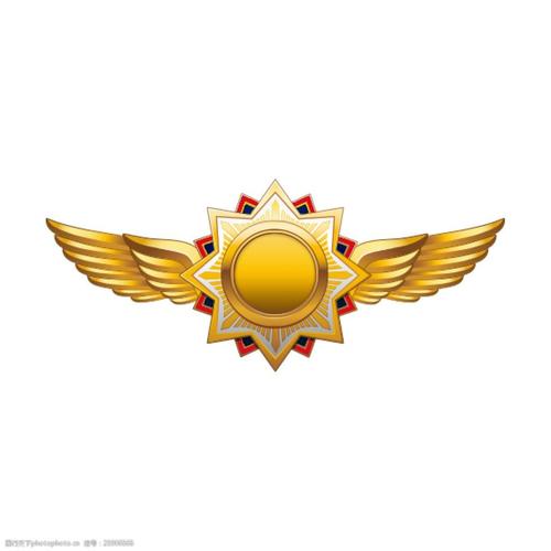 徽章装饰图案模板