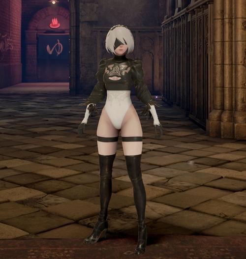 《噬血代码》毫无违和感,看起来非常完美,毕竟2b本人很像动漫里的角色