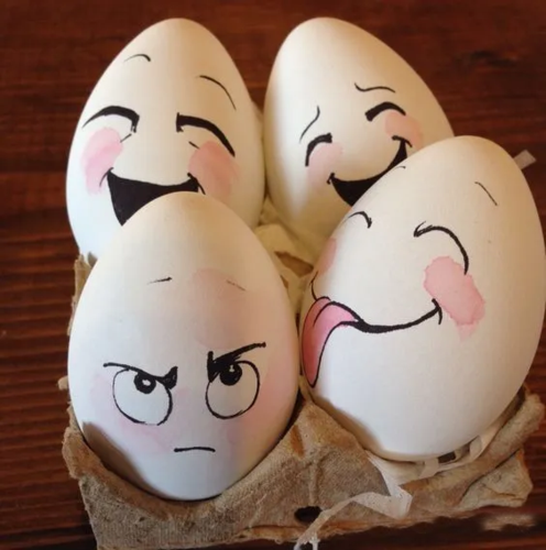 洗干净的鸡蛋壳原来这么有用,几支画笔就能带给你无限