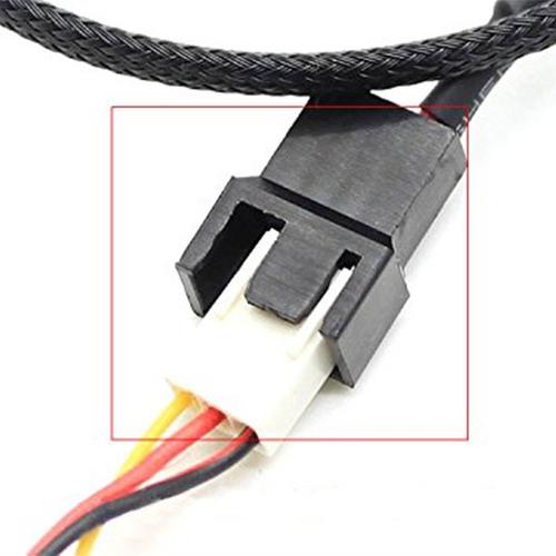 连接线 4d 机箱风扇电源接口大 4pin 3pin 供电转 usb 转接线 usb 针