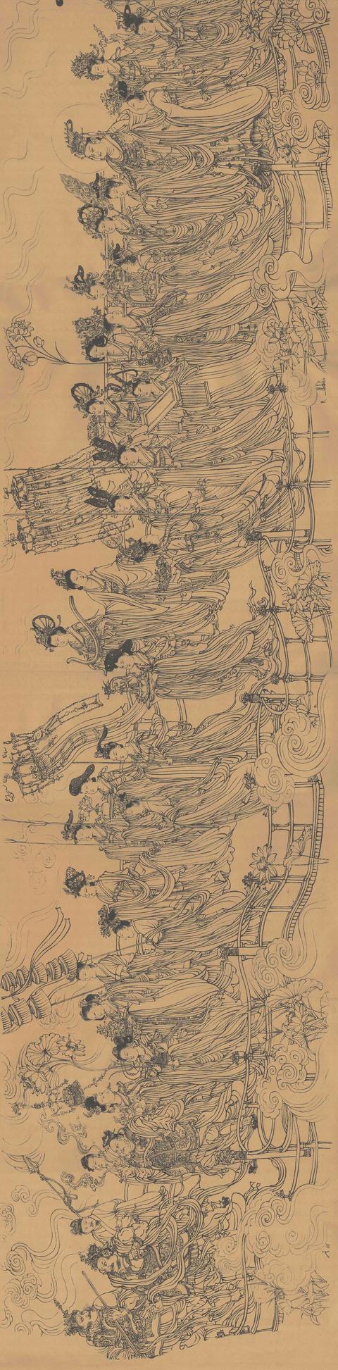 品读长卷画——画圣吴道子的几幅真迹