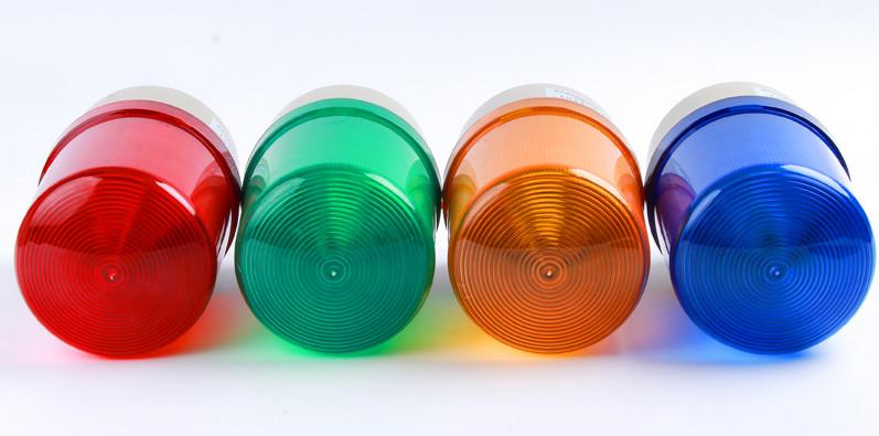 凯祥led1101j声光报警器警报灯led闪烁旋转警示灯220v蜂鸣器红色