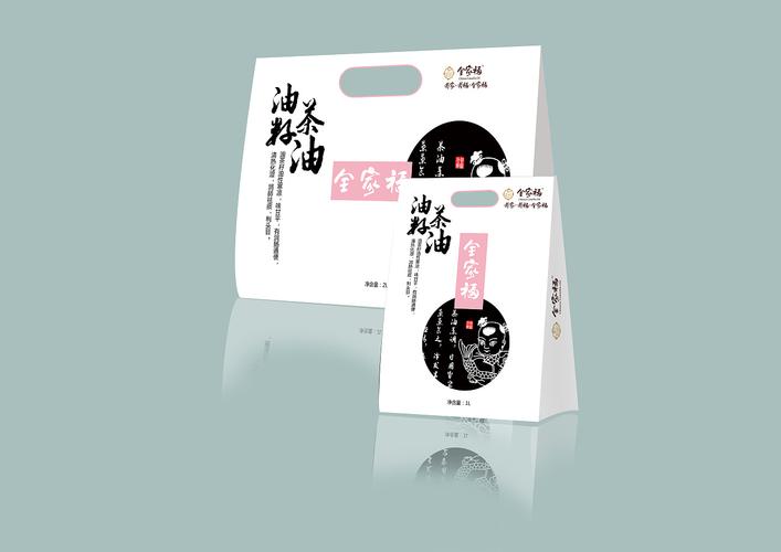 全家福油茶籽油包装再设计