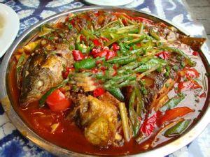 阳朔美食啤酒鱼