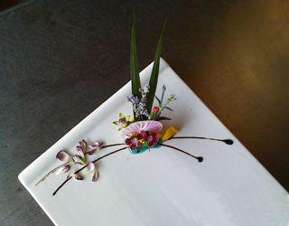 摆盘围边 - 中西餐高档菜式摆盘围边盘装饰参考图片_精品高档美食