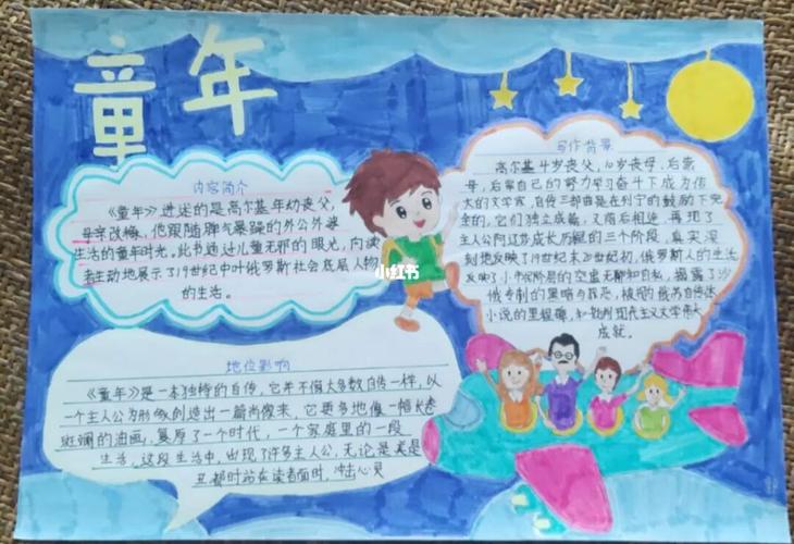 手抄报——童年_手抄报_童年_教育_家庭教育_文化_阅读
