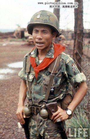 美越战争高清彩照