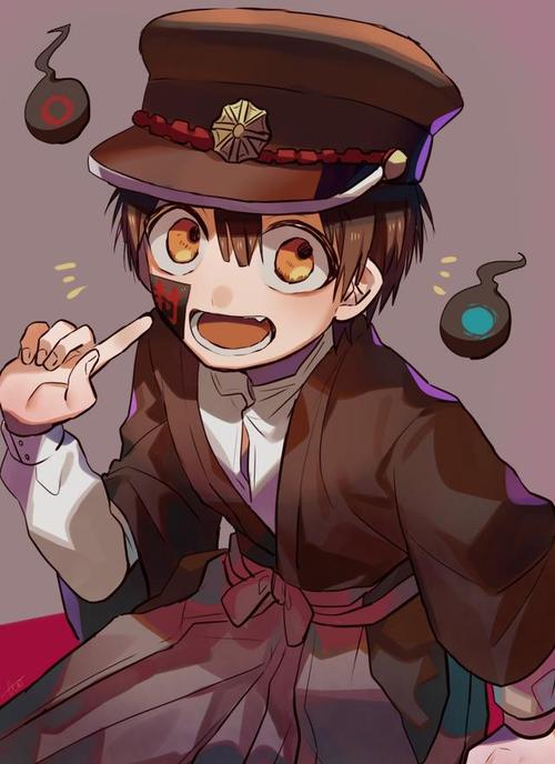 地缚少年花子君动漫壁纸:超帅花子君,精选p站插画高清