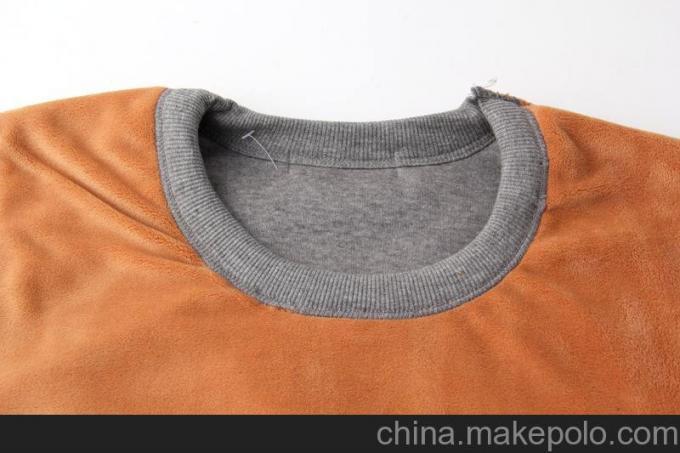 加绒加厚暖丝绒保暖内衣套装 福农棉保暖内衣厂家批发
