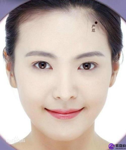 额头有痣的女人面相图
