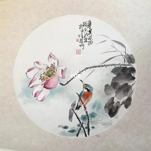 花鸟写意小品_国画_文化_绘画