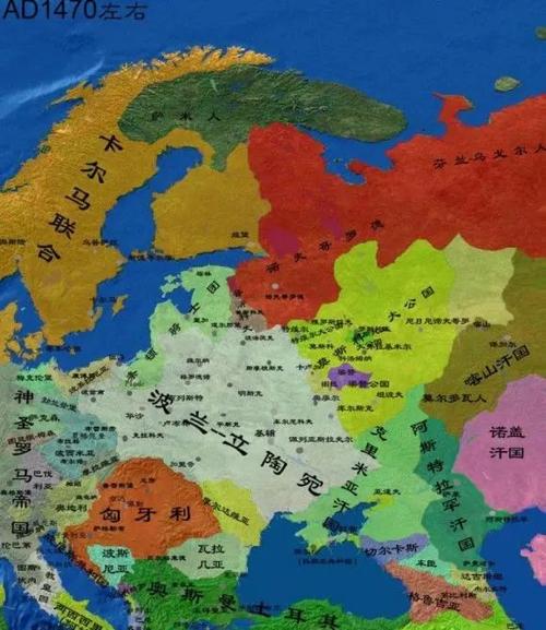 1462年,莫斯科大公伊凡三世即位期间,莫斯科大公国开始大举对外扩张