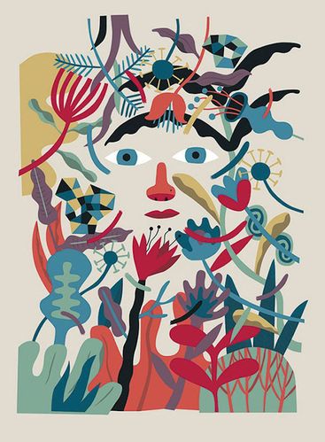 diegomarmolejo装饰风格插画作品