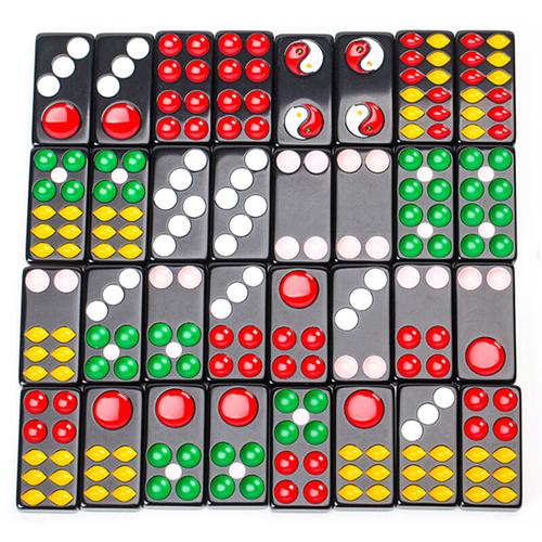 牌九牌家用薄款天九排九骨牌道具大号家用手搓顶牛加厚中号广东牌