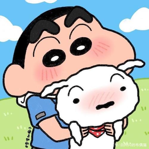 今日蜡笔小新情侣头像来咯
