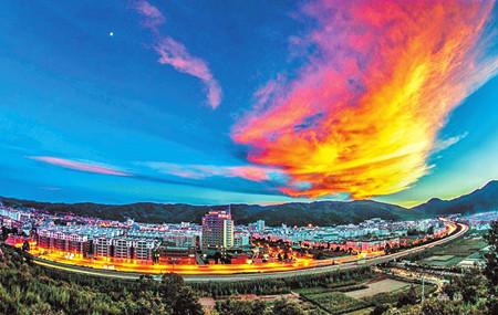 峨山县经济社会长足发展 人民生活更加幸福