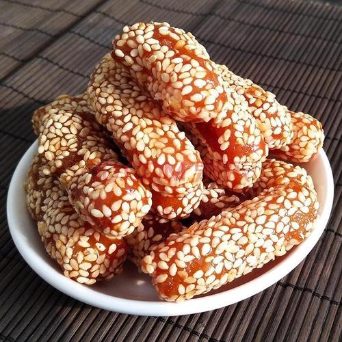 山东特产蜜三刀老式油果子传统手工糕点蜜麻条繁花现做现发4斤装 蜜三